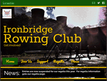 Tablet Screenshot of ironbridgerowingclub.co.uk